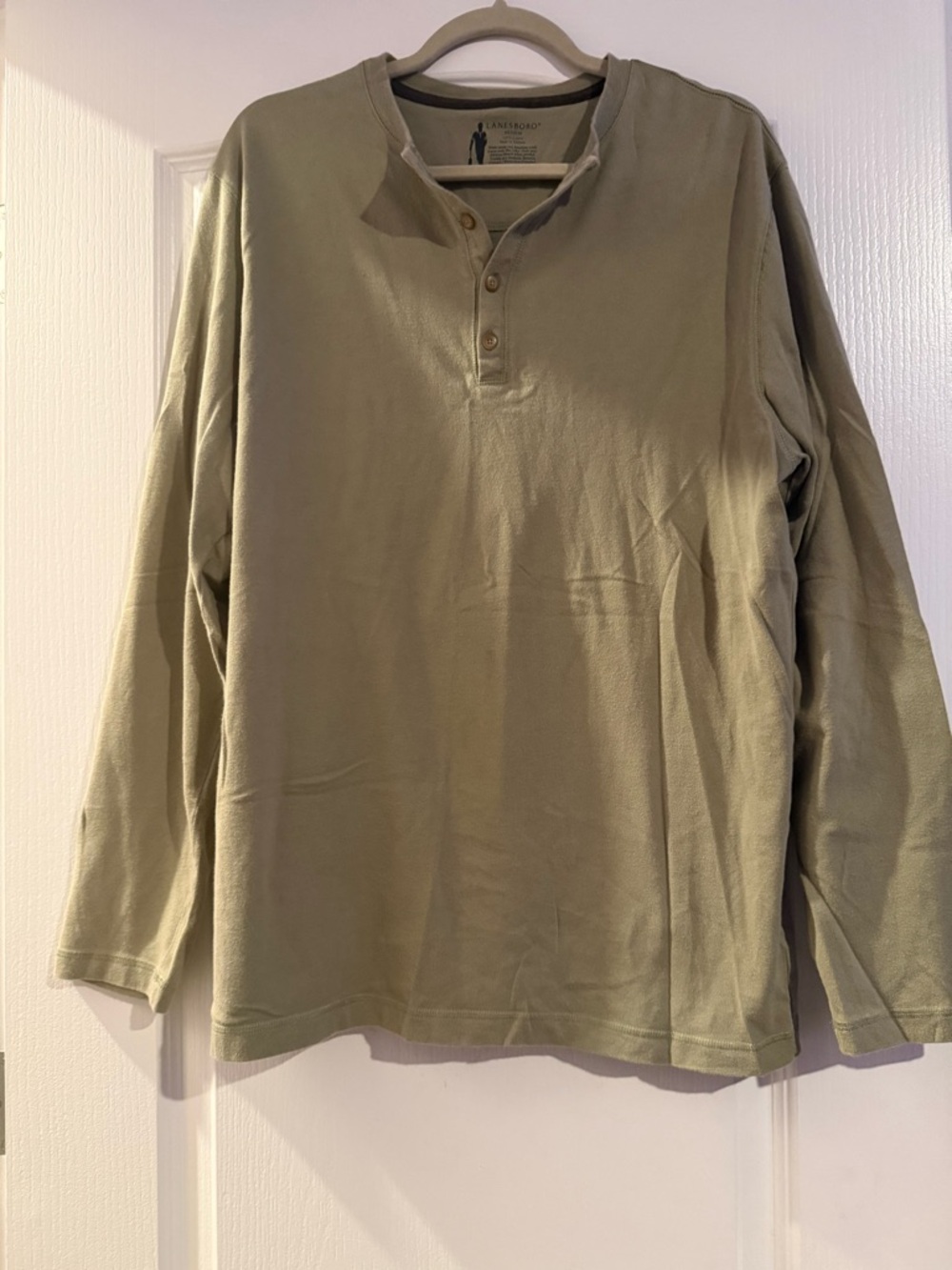 Lanesboro Men's Long-Sleeve Henley Med Shirt
